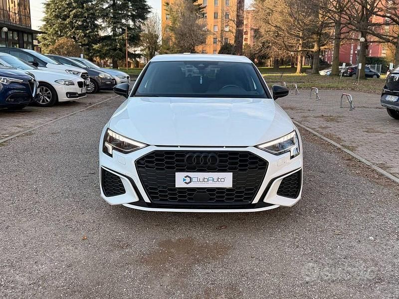 Usata Audi A3 S-Line 150 CV (110 kW) 2023 Bianco Berlina