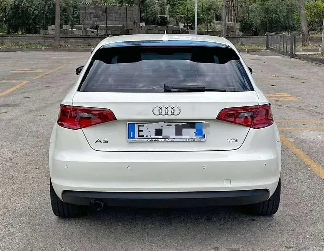 Usata Audi A3 Ambition 110 CV (80 kW) 2014 Bianco Station wagon