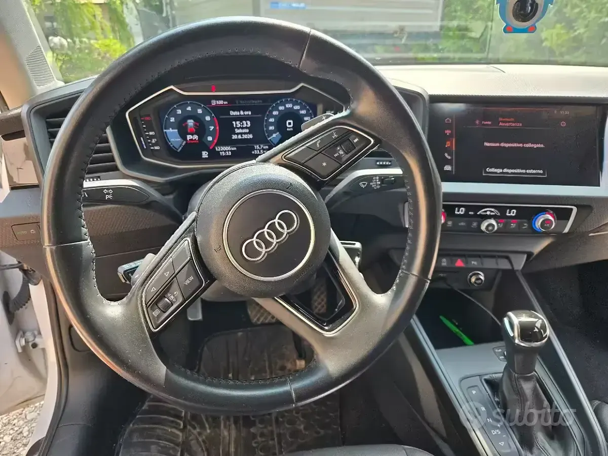 Usata Audi A1 Sportback Advanced 150 CV (110 kW) 2019 Bianco Utilitaria