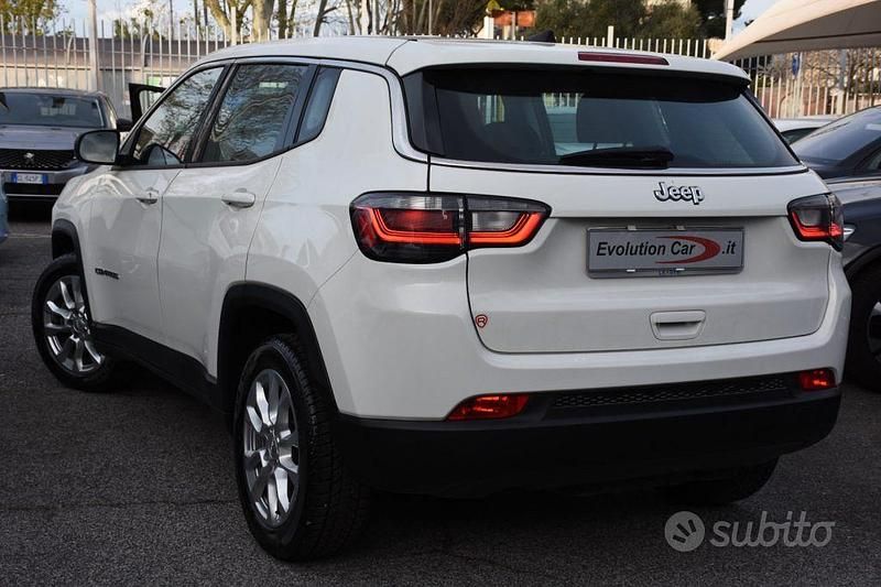 Usata Jeep Compass 131 CV (96 kW) 2022 Bianco SUV