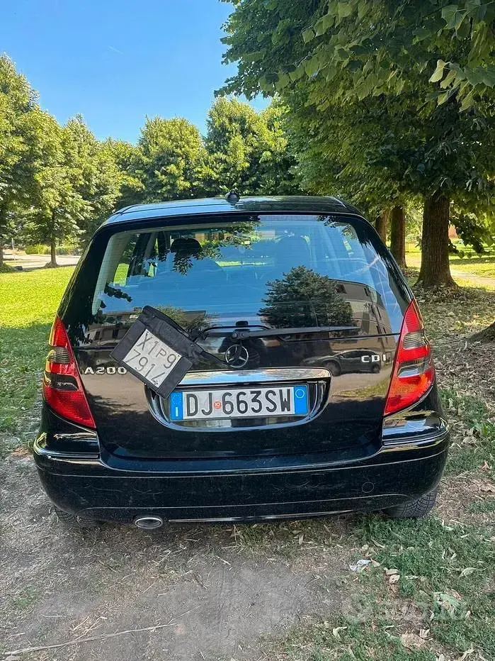 Usata Mercedes A200 Elegance 140 CV (102 kW) 2007 Nero Coupé