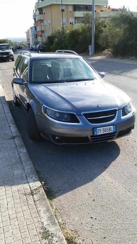 Usata Saab 9-5 150 CV (110 kW) 2009 Grigio Station wagon
