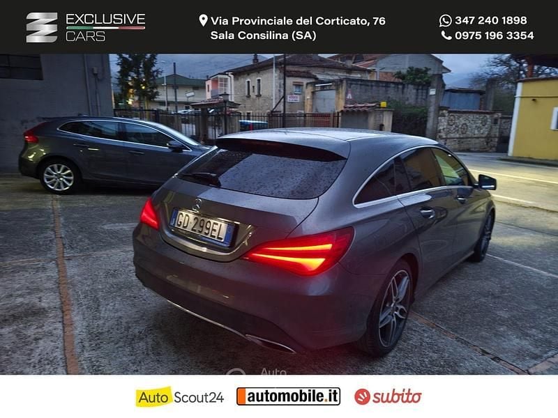 Usata Mercedes CLA220 177 CV (130 kW) 2017 Gray Berlina