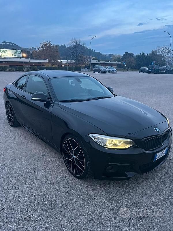 Usata BMW 220 190 CV (139 kW) 2015 Nero Coupé