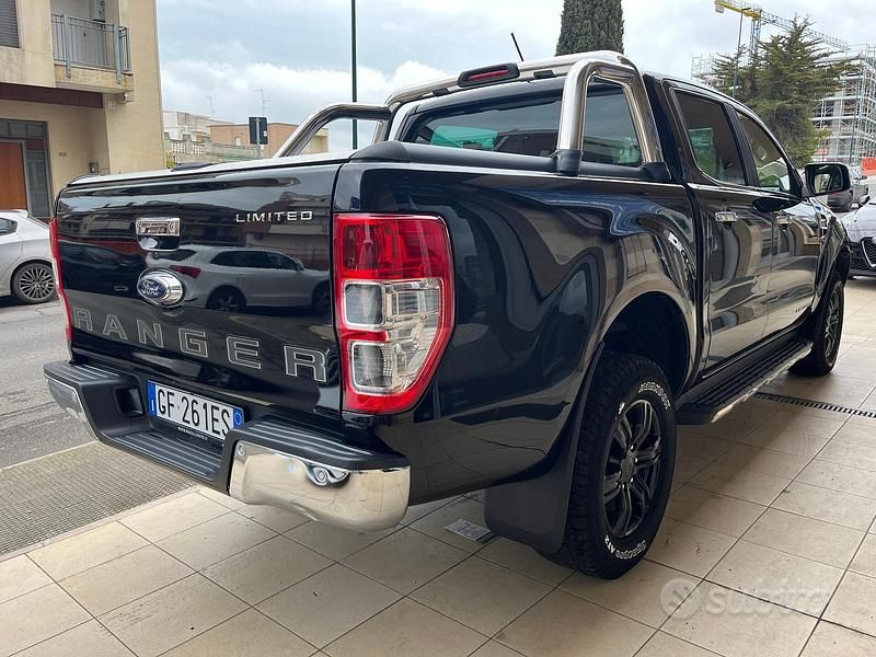 Usata Ford Ranger Limited 170 CV (125 kW) 2021 Nero Pick-up