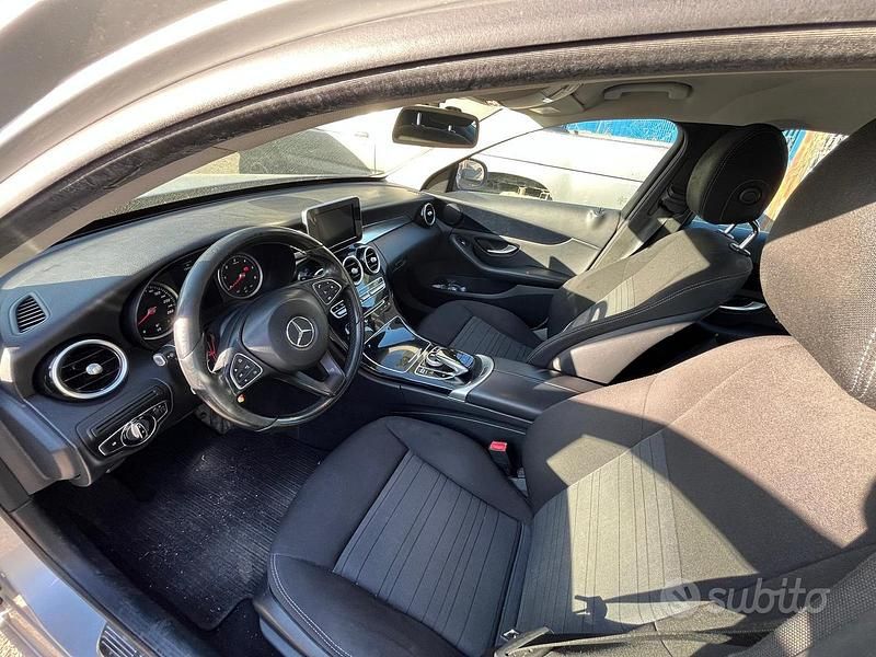Usata Mercedes C180 2015 Grigio Berlina