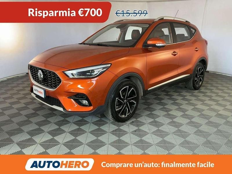 Usata MG ZS Luxury 106 CV (77 kW) 2023 Arancione SUV