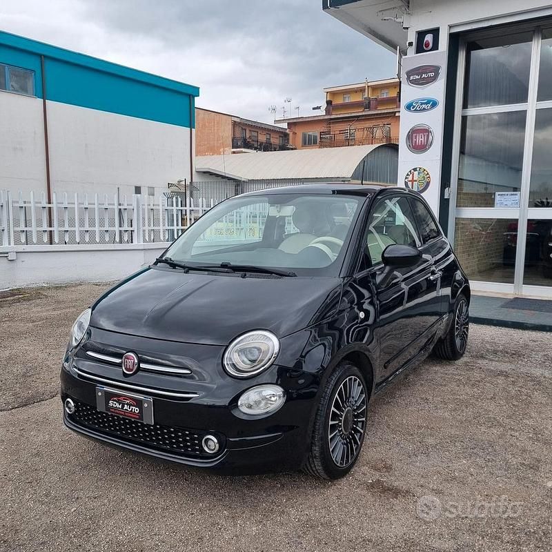 Usata Fiat 500 Lounge 69 CV (50 kW) 2017 Nero Berlina