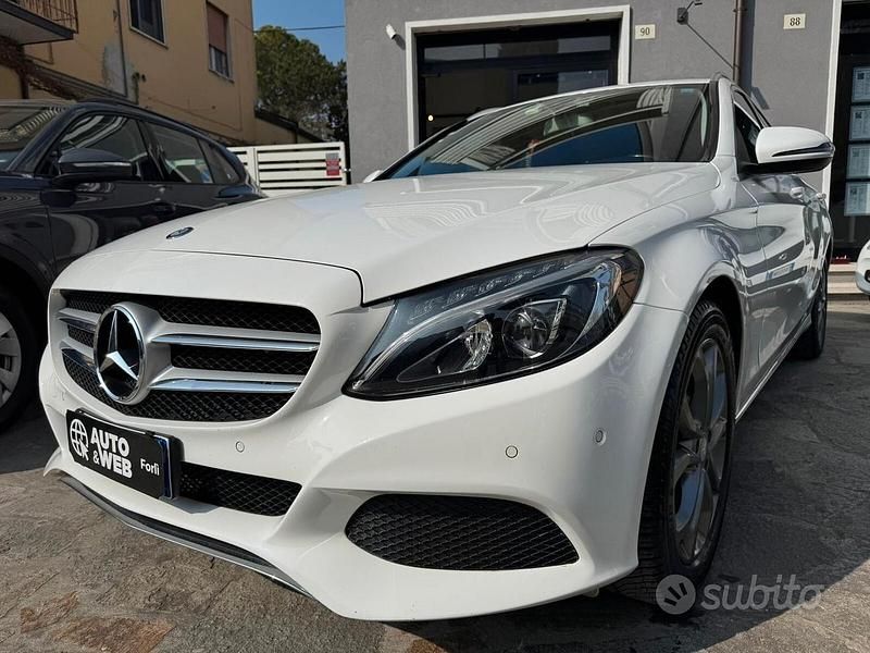 Usata Mercedes C220 169 CV (124 kW) 2016 Bianco Station wagon