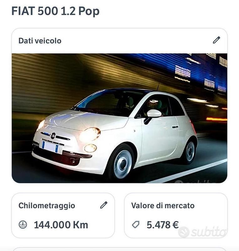 Usata Fiat 500 2008