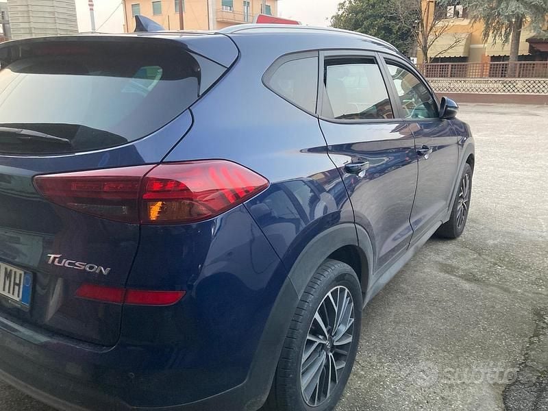 Usata Hyundai Tucson 116 CV (85 kW) 2019 Blu SUV