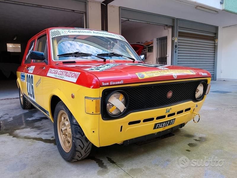 Usata Fiat 128 89 CV (65 kW) 1970 Giallo Berlina