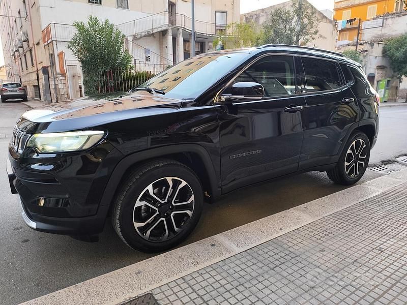 Usata Jeep Compass Limited 131 CV (96 kW) 2021 Nero SUV