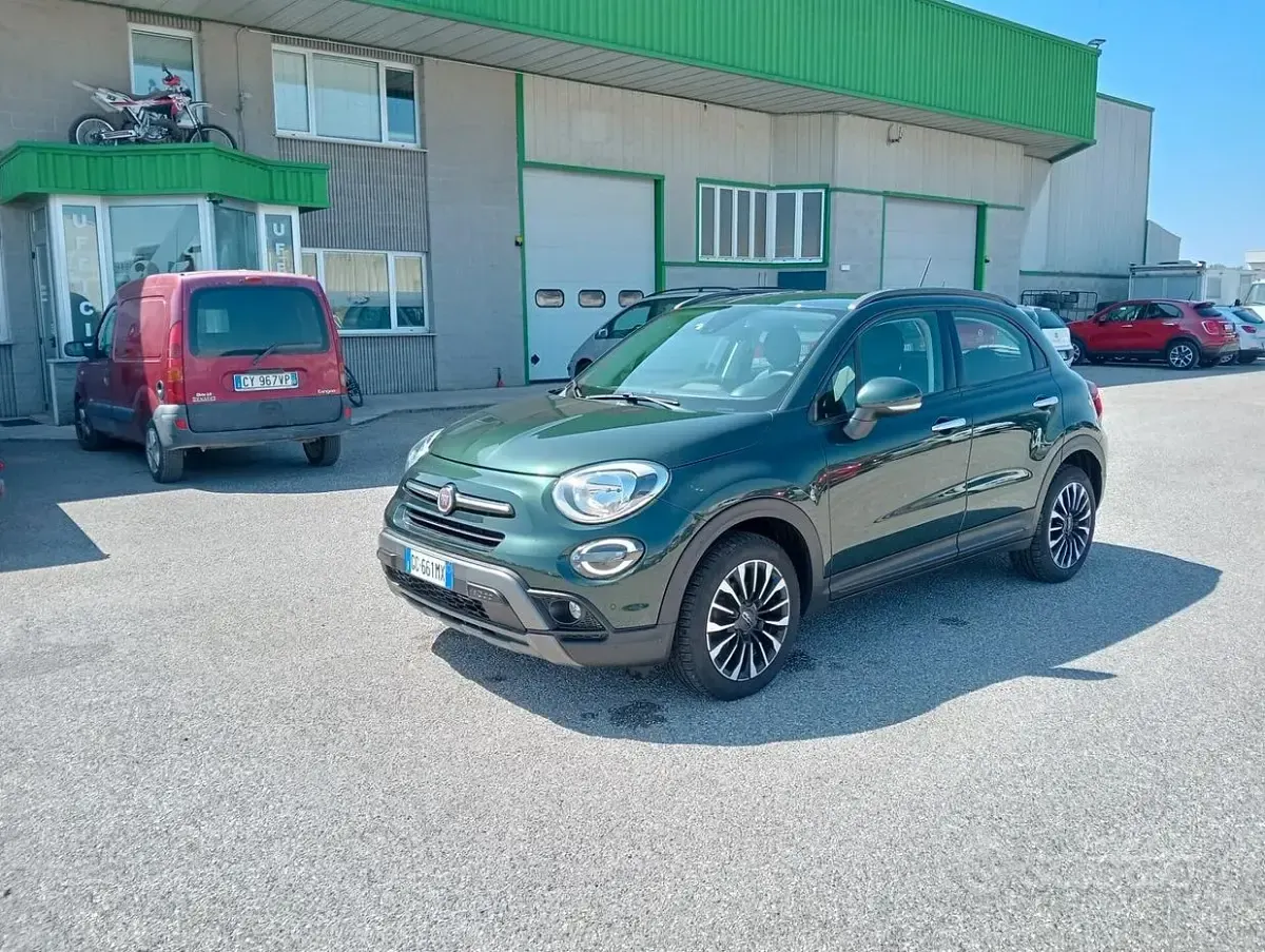 Usata Fiat 500X Cross 95 CV (69 kW) 2020 Verde SUV