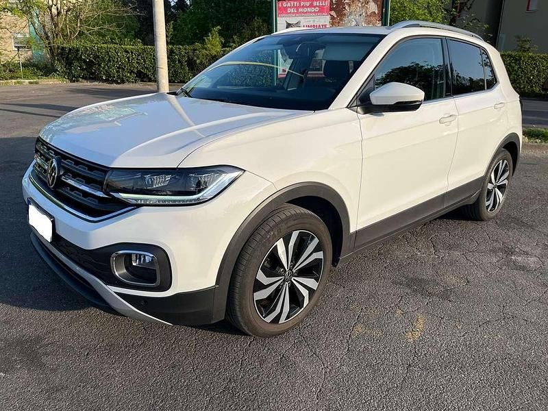 Usata VW T-Cross Advance 110 CV (80 kW) 2021 Bianco SUV