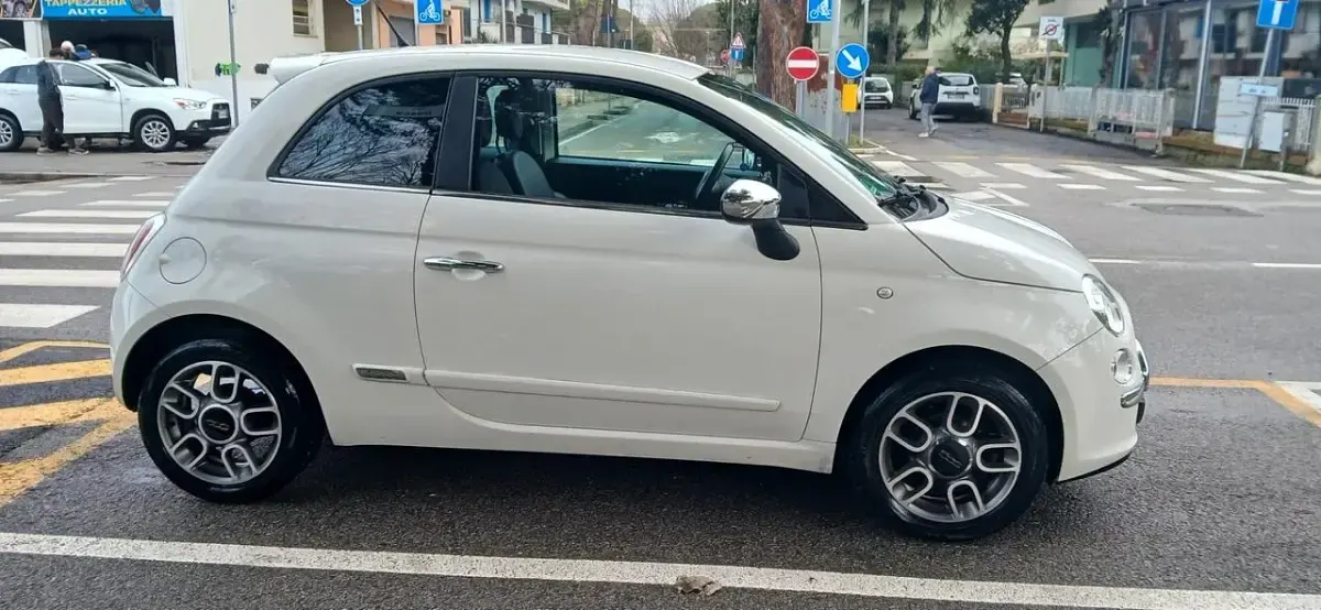 Usata Fiat 500 Pop 75 CV (55 kW) 2008 Bianco Berlina