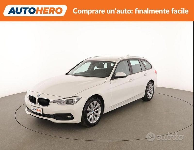 Usata BMW 318 Advantage 150 CV (110 kW) 2017 Bianco Station wagon