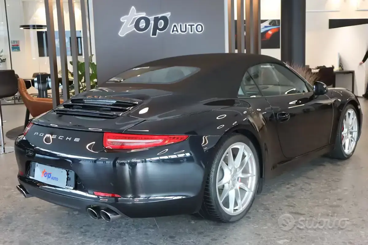 Usata Porsche 911 Carrera S Cabriolet 400 CV (294 kW) 2013 Nero Cabrio