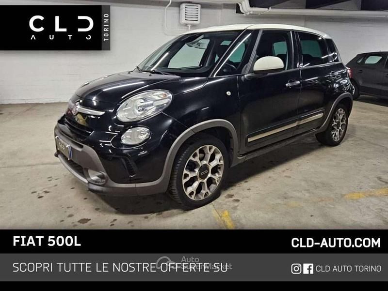 Nero Usata 2014 Fiat 500L Trekking Monovolume | 6999 € (Buon prezzo) - Immagine 1/4
