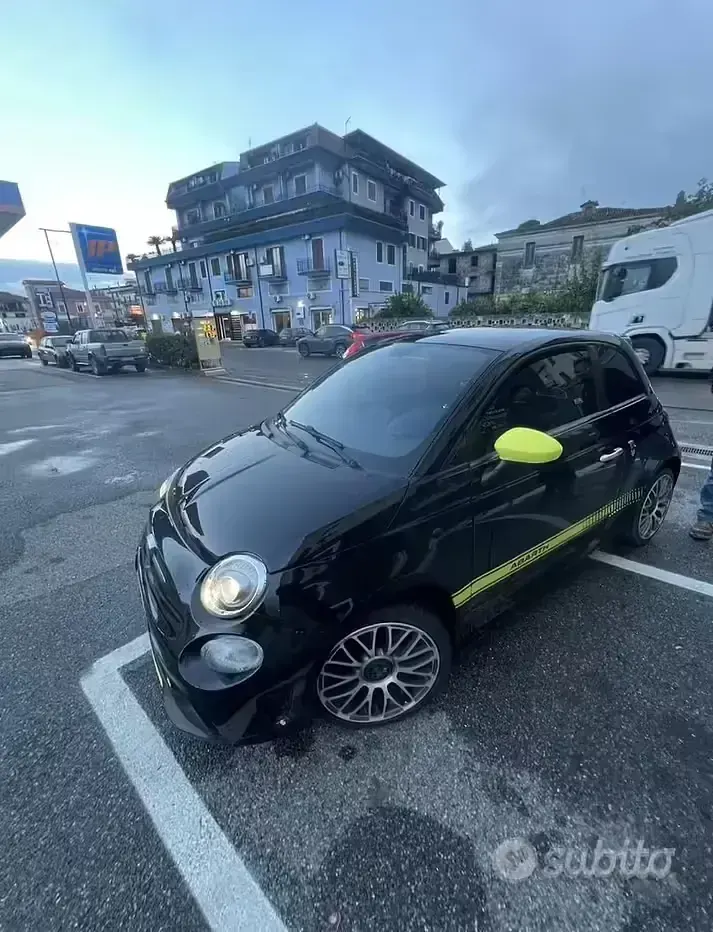 Usata Fiat 500 Abarth 100 CV (73 kW) 2007 Nero Utilitaria