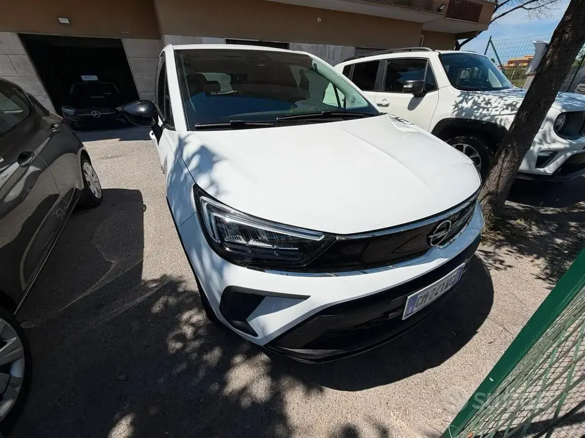 Usata Opel Crossland Edition 110 CV (80 kW) 2023 Bianco SUV