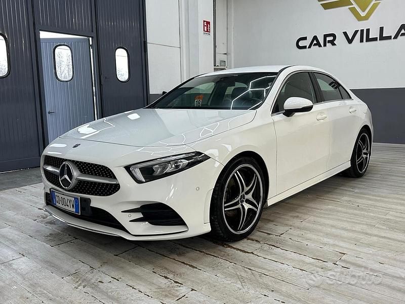 Usata Mercedes A180 Premium 116 CV (85 kW) 2020 Bianco Berlina