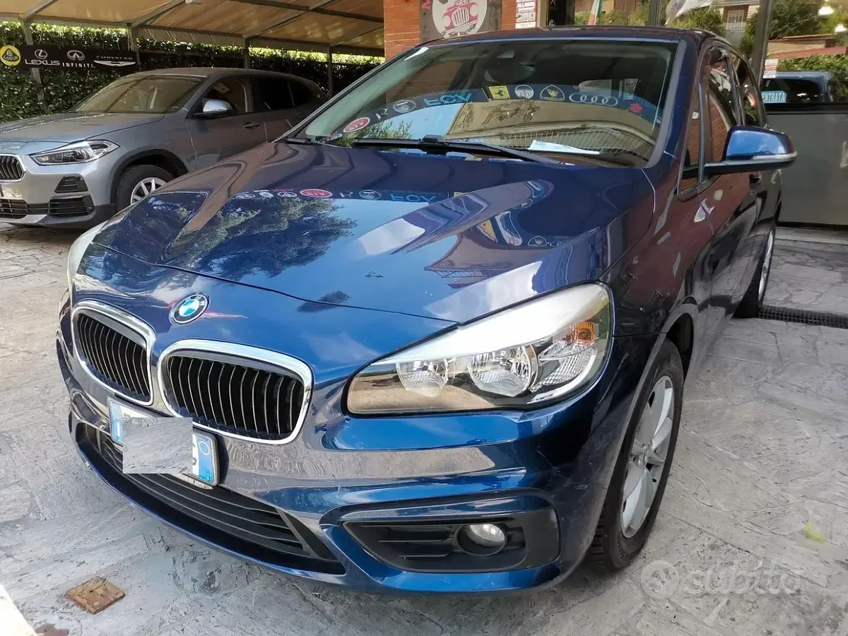 Usata BMW 218 Advantage 150 CV (110 kW) 2016 Blu Station wagon
