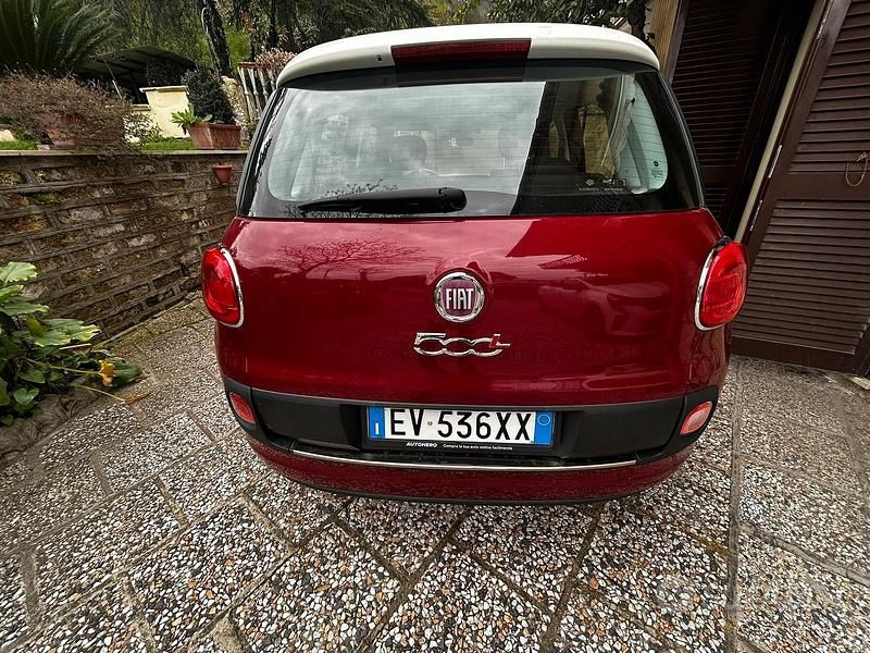 Usata Fiat 500L 95 CV (69 kW) 2014 Rosso Monovolume