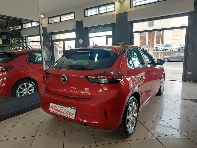 Usata Opel Corsa Edition 75 CV (55 kW) 2021 Rosso Utilitaria