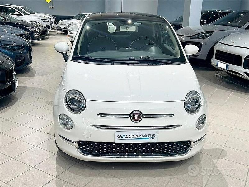 Usata Fiat 500 Lounge 70 CV (51 kW) 2017 Bianco Berlina