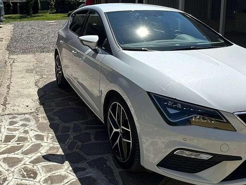 Usata Seat Leon FR 150 CV (110 kW) 2018 Bianco Berlina