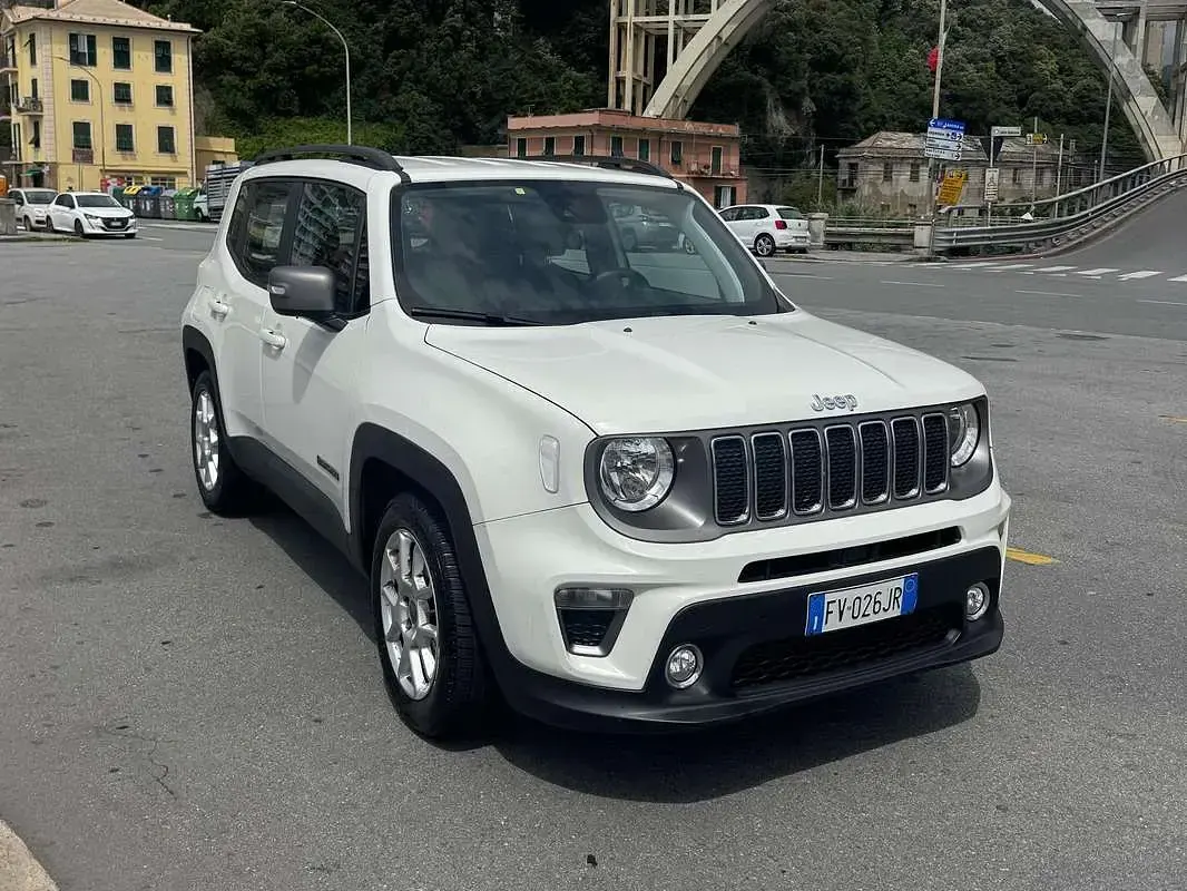 Usata Jeep Renegade Limited 120 CV (88 kW) 2019 Bianco SUV