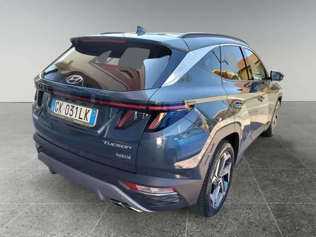 Usata Hyundai Tucson 230 CV (169 kW) 2022 Blu/azzurro SUV