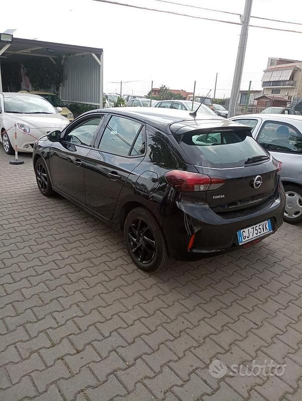 Usata Opel Corsa 2022 Nero Utilitaria