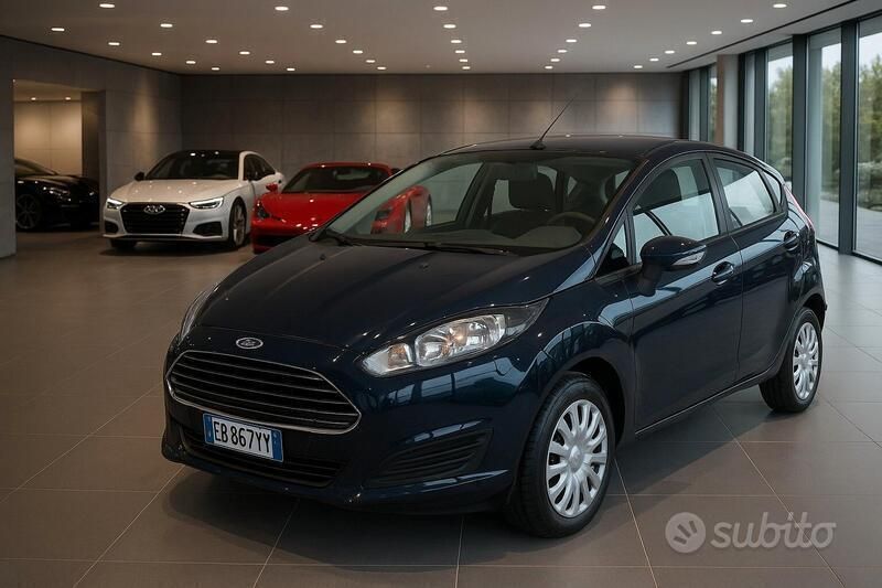 Usata Ford Fiesta 80 CV (58 kW) 2015 Blu Utilitaria
