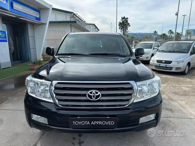 Usata Toyota Land Cruiser V8 2009 Nero SUV
