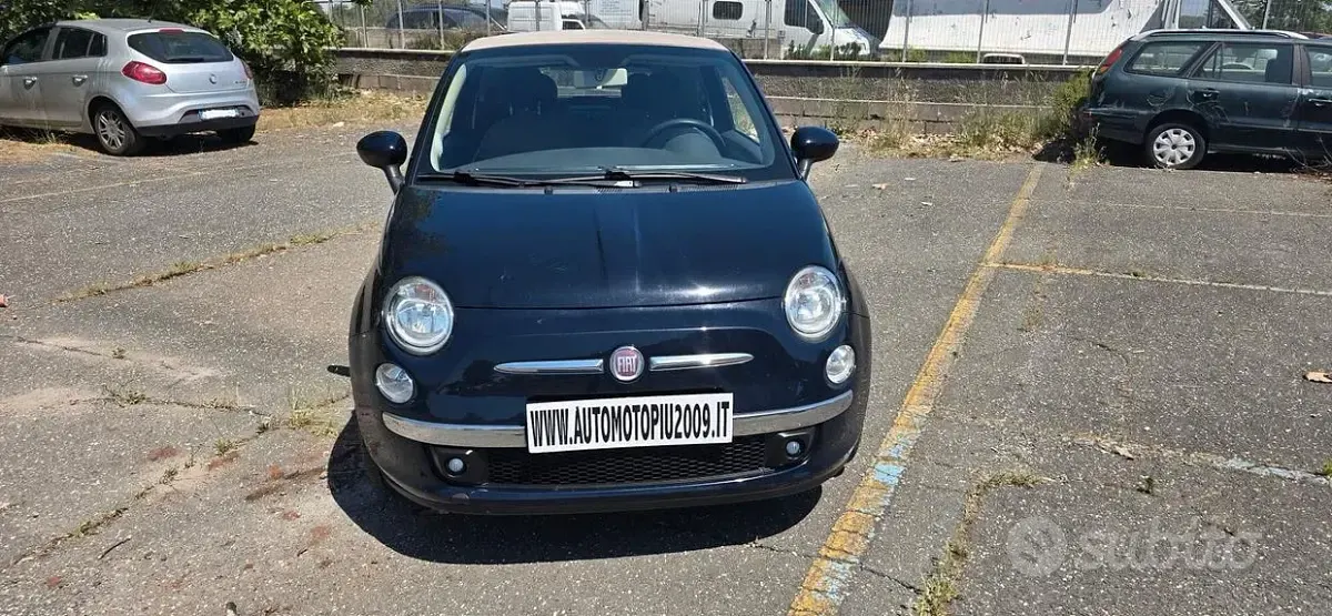 Usata Fiat 500C Lounge 69 CV (50 kW) 2011 Cabrio