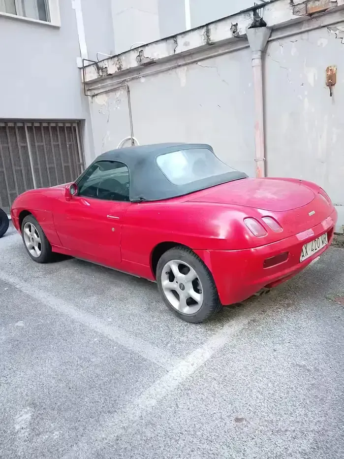 Usata Fiat Barchetta 131 CV (96 kW) 1998 Rosso Cabrio