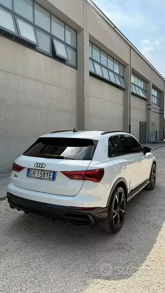 Usata Audi Q3 S-Line 150 CV (110 kW) 2022 Bianco SUV
