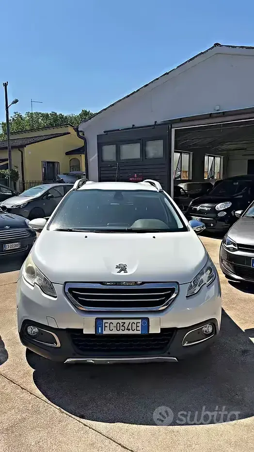 Usata Peugeot 2008 Allure 99 CV (72 kW) 2016 Bianco SUV