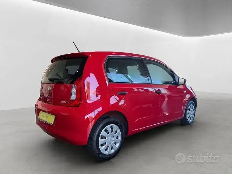 Usata Skoda Citigo Active 60 CV (44 kW) 2018 Rosso Utilitaria