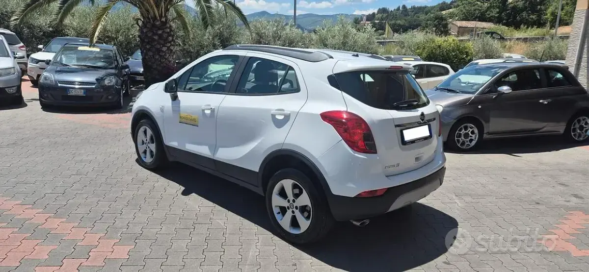 Usata Opel Mokka X 110 CV (80 kW) 2019 Bianco SUV
