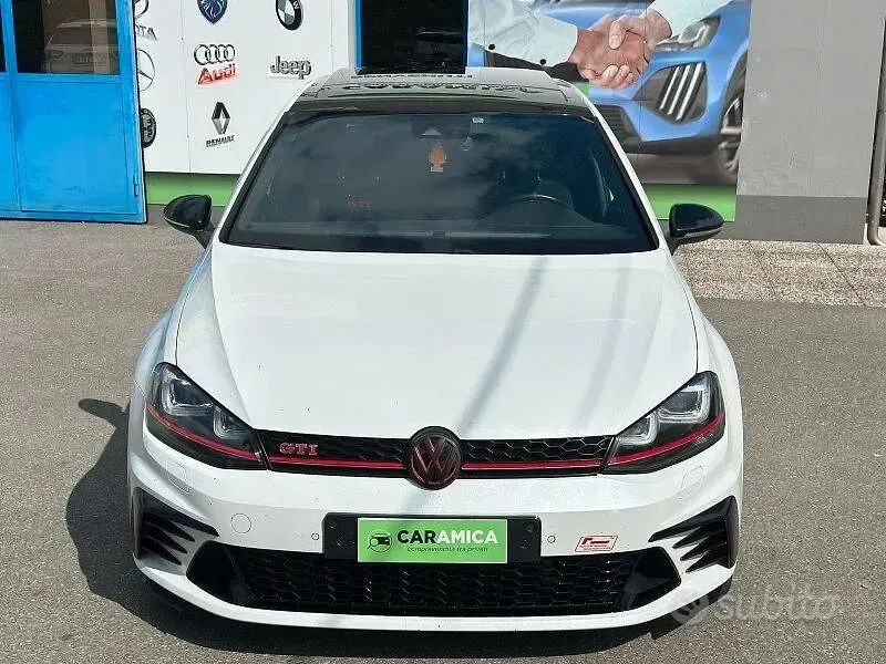 Usata VW Golf VII GTI 379 CV (278 kW) 2015 Bianco Berlina