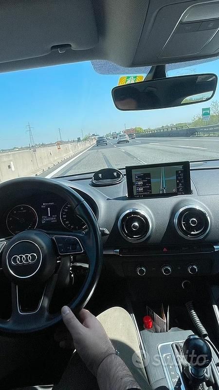 Usata Audi A3 115 CV (84 kW) 2018 Nero Berlina