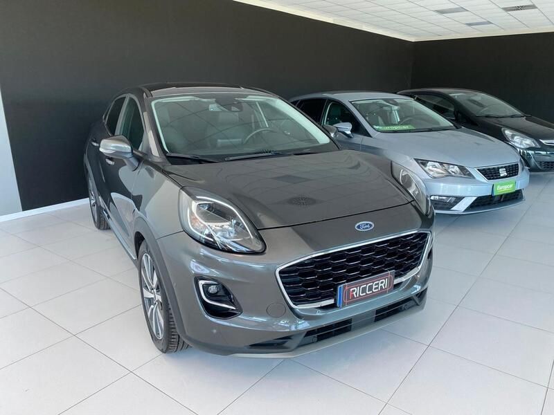 Usata Ford Puma Titanium 125 CV (91 kW) 2021 Grigio Coupé