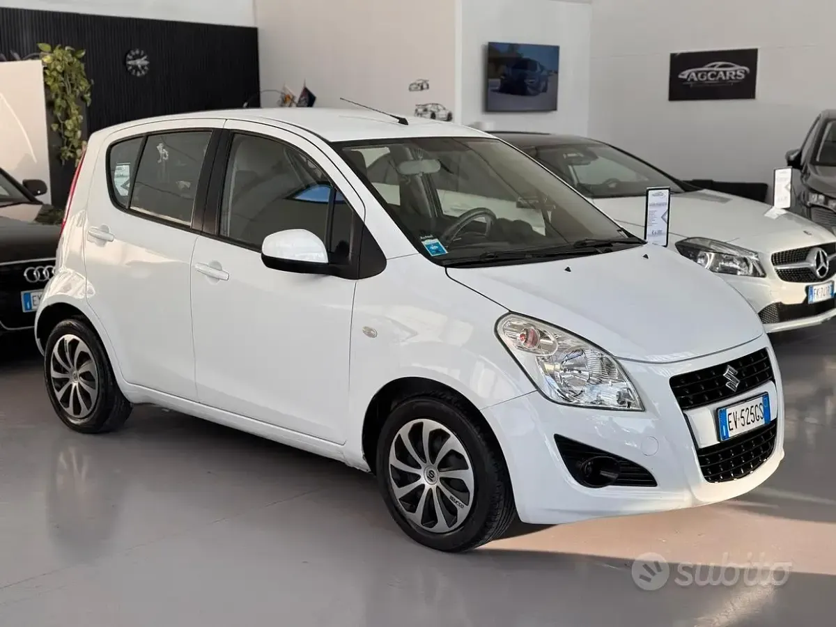 Usata Suzuki Splash GL 68 CV (50 kW) 2014 Bianco Utilitaria