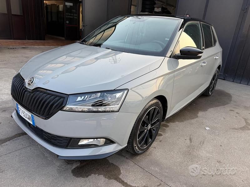 Usata Skoda Fabia Monte Carlo 75 CV (55 kW) 2019 Grigio Berlina