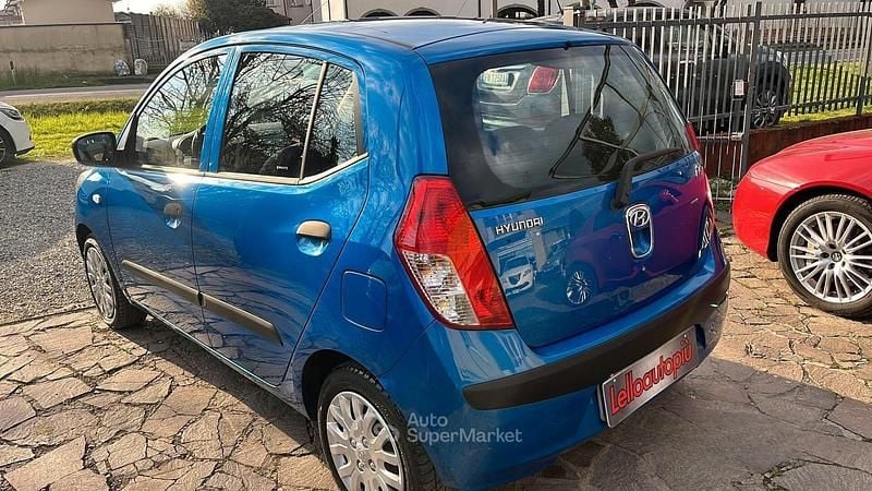 Usata Hyundai i10 Active 64 CV (47 kW) 2009 Blu Utilitaria