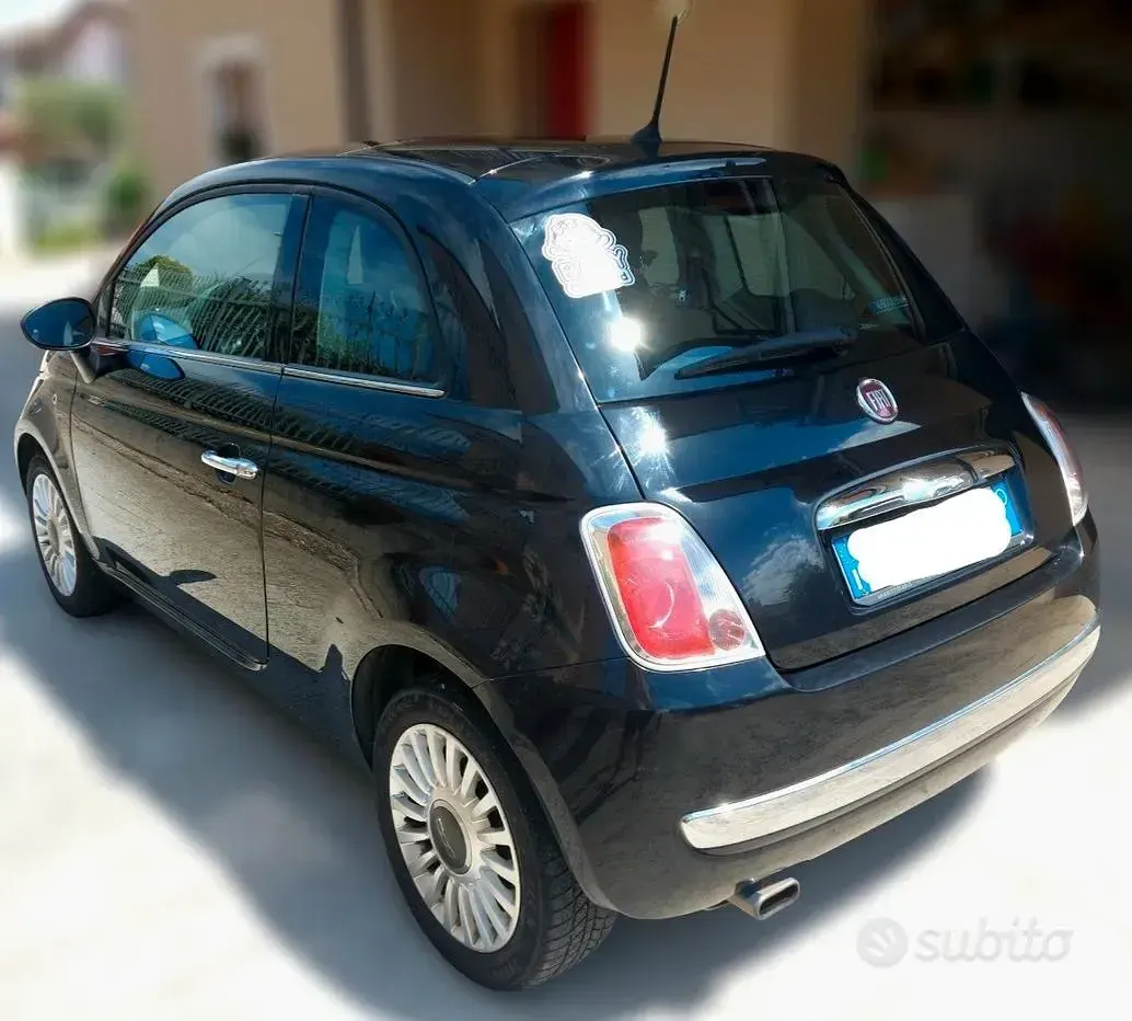Usata Fiat 500 69 CV (50 kW) 2013 Nero Utilitaria