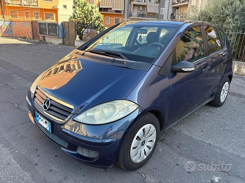 Begagnad Mercedes A160 Avantgarde 82 HK (60 kW) 2006 Blå Sedan